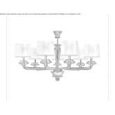 Żyrandol kryształowy wenecki Fors