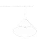 Metal LED hanging lamp Mori