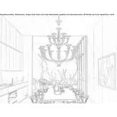 Venetian crystal chandelier Mascali