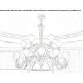 Venetian crystal chandelier Lobitos
