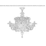 Venetian crystal chandelier Kelkit