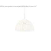 Rattan LED hanging lamp Asten