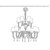 Venetian crystal chandelier Chumayel