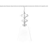 Pendant lamp made of Venetian crystal Natuba