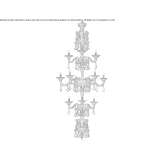 Venetian crystal chandelier Media