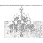 Venetian crystal chandelier Tamsalu