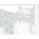 Venetian crystal chandelier Alakamis