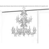 Venetian crystal chandelier Kehrig