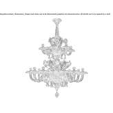 Venetian crystal chandelier Ledanca