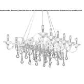 Venetian crystal chandelier Pomorie