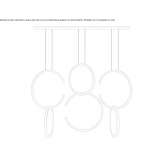 Metal hanging lamp Camoapa