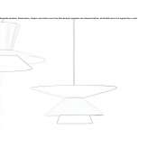 Methacrylate hanging lamp Droyssig