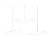 Metal hanging lamp Graveson