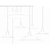 Aluminiowa lampa wisząca LED Ashukino