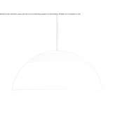 Aluminiowa lampa wisząca Insheim