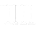 Stalowa lampa wisząca LED Uzzano