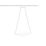 Lampa wisząca LED z PMMA Pitres