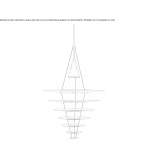 Aluminum hanging lamp Jaen