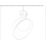 LED hanging lamp Serrada