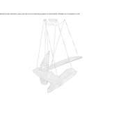 LED hanging lamp Boritov