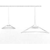 LED hanging lamp made of methacrylate Voskop
