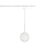 Hanging lamp made by hand from blown glass Kelc