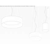 Aluminum LED hanging lamp Tordomar