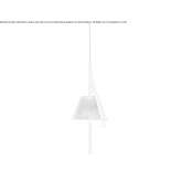 LED hanging lamp made of steel and wood Booral