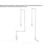 Lampa wisząca LED Vigatto