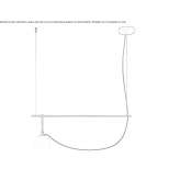 LED hanging lamp Klobuky