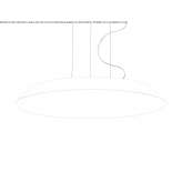 LED hanging lamp made of methacrylate Kresevo