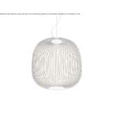 Stalowa lampa wisząca LED z farbą epoksydową Osie