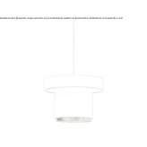Steel hanging lamp Nyirtass