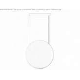 Akustyczna lampa wisząca LED Champier