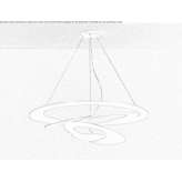 Pendant lamp made of powder-coated aluminum Teisnach