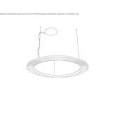 Aluminiowa lampa wisząca LED Schoetz