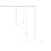 LED hanging lamp Lavos