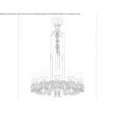 LED crystal chandelier Saltara