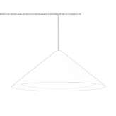 Aluminiowa lampa wisząca LED Sienno