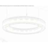 LED glass chandelier Jallais