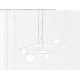 Contemporary style hanging lamp Harrah