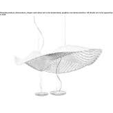Aluminum hanging lamp Hurworth