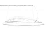 LED hanging lamp made of PMMA Feletto
