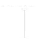 LED hanging lamp made of glass and steel Tenabo