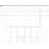 Aluminiowa lampa wisząca LED Geras