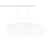Acoustic LED hanging lamp Tarija