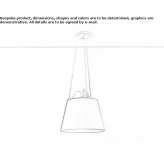 LED hanging lamp with dimmable function Thedford