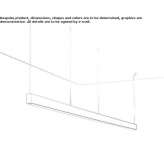 Office aluminum LED hanging lamp Boerssum
