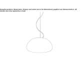 Glass pendant lamp Alsip