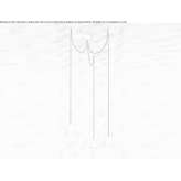 Aluminum LED hanging lamp Helsinge